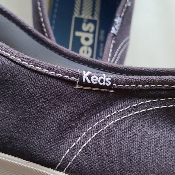 Navy canvas keds sneakers - Picture 2 of 4